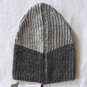 NWT Kaos Women’s OS Wool Mix Beanie Hat with Metallic Effect